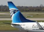 dusseldorf-dus Egypt Air, SU-GDY, Boeing 737-800 WL (Seitenleitwerk/Tail), 20.03.2011, DUS-EDDL, D�sseldorf, Germany