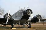 Lufthansa CASA C-352L (Ju-52) D-ANOY am 10.03.2011 im Museumspark am ...
