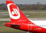 dusseldorf-dus Air Berlin, D-ABCB, Airbus A 321-200 (Seitenleitwerk/Tail), 20.03.2011, DUS-EDDL, D�sseldorf, Germany