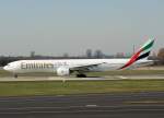 dusseldorf-dus Emirates, A6-EMR, Boeing 777-300, 20.03.2011, DUS-EDDL, D�sseldorf, Germany 

