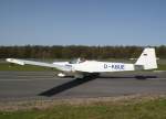 dinslaken-schwarze-heide-edld D-KBUE, Scheibe SF-25 C Falke, 10.04.2011, EDLD, Dinslaken Schwarze-Heide, Germany 

