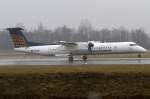 Lufthansa - Augsburg Airways, D-ADHE, Bombardier, DHC-8-402Q, 20.02.2011, BSL, Basel, ...