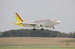 A319 A319 (D-AWGQ) von Germanwings auf dem Flughafen von Dresden. Fotografiert am 17.04.2011. 