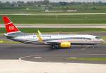 Tuifly 'DB Air One' auf den Weg nach Fuerteventura. 
17.04.2011 / B737-8K5 / D-ATUE