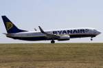 frankfurt-hahn-hhn Ryanair, EI-DYW, Boeing, B737-8AS, 02.04.2011, HHN, Hahn, Germany



