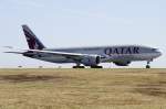 Qatar Airways Qatar Airways Cargo, A7-BFA, Boeing, B777-FDZ, 02.04.2011, HHN, Hahn, Germany




