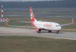 Air Berlin Air Berlin B 737-82R D-ABKA bei der Ankunft in Berlin-Tegel am 02.04.2011