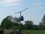 Privathubschrauber SP-GPW, Robinson R44 ...  Thomas Wendt 01.05.2011