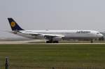 Lufthansa, D-AIGY, Airbus, A340-313, 24.04.2011, FRA, Frankfurt, Germany 



  ...