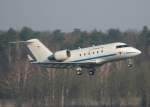 Germany Air Force Challenger 601 12+04 beim Start in Berlin-Tegel ...