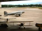 berlin-tempelhof-thf Rosinenbomber auf dem Flughafen Tempelhof, Herbst 2007