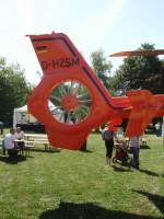 Der Heck Rotor von EC 135 Christoph 2 am 08.05.11 ...