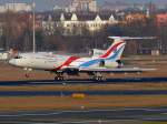 berlin-tegel-txl Samara Airlines Tu154M - RA 85057 Berlin TXL 17.01.2008 Sonderflug zur Gr�nen Woche in Berlin