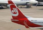 dusseldorf-dus Air Berlin (TUIfly), D-AHXF, Boeing 737-700 WL (Seitenleitwerk/Tail), 29.04.2011, DUS-EDDL, D�sseldorf, Germany 

