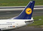dusseldorf-dus Lufthansa, D-ABXN, Boeing 737-300 'B�blingen' (Seitenleitwerk/Tail), 29.04.2011, DUS-EDDL, D�sseldorf, Germany

