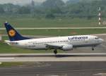 dusseldorf-dus Lufthansa, D-ABXN, Boeing 737-300 'B�blingen' (lufthansa.com), 29.04.2011, DUS-EDDL, D�sseldorf, Germany

