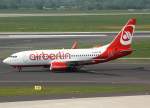 dusseldorf-dus Air Berlin (TUIfly), D-AHXC, Boeing 737-700 WL, 29.04.2011, DUS-EDDL, D�sseldorf, Germany
