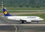 dusseldorf-dus Lufthansa, D-ABIB, Boeing 737-500 'Esslingen' (lufthansa.com), 29.04.2011, DUS-EDDL, D�sseldorf, Germany 

