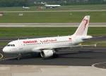 dusseldorf-dus Tunisair, TS-IMJ, Airbus A 319-100 'El Kantaoui', 29.04.2011, DUS-EDDL, D�sseldorf, Germany

