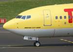 dusseldorf-dus TUIfly, D-ATUH, Boeing 737-800 WL (Nase/Nose), 29.04.2011, DUS-EDDL, D�sseldorf, Germany 


