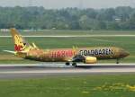 dusseldorf-dus TUIfly, D-ATUD, Boeing 737-800 WL 'HaribAir', 29.04.2011, DUS-EDDL, D�sseldorf, Germany 

