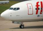 dusseldorf-dus Pegasus Airlines, TC-AGP, Boeing 737-800 WL' Sebnem' (Nase/Nose), 29.04.2011, DUS-EDDL, D�sseldorf, Germany 

