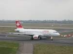 dusseldorf-dus Eine Schweizer Maschine auf dem Weg zur Startbahn

27.01.2008 DUS