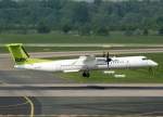 dusseldorf-dus Air Baltic, YL-BAY, Bombardier DHC 8Q-400, 29.04.2011, DUS-EDDL, D�sseldorf, Germany 

