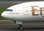 dusseldorf-dus Emirates, A6-EMX, Boeing 777-300 (Nase/Nose), 29.04.2011, DUS-EDDL, D�sseldorf, Germany 

