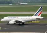 dusseldorf-dus Air France, F-GUGH, Airbus A 318-100 (neue AF-Lackierung), 29.04.2011, DUS-EDDL, D�sseldorf, Germany 

