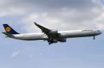 Lufthansa, D-AIHY, Airbus, A340-642X, ...  Kurt Greul 04.06.2011