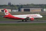 Air Berlin(Belair) A 320-214 HB-IOP beim Start in Berlin-Tegel am ...