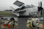 Luftwaffenmuseum der Bundeswehr Das Flugzeug: Fairey Gannet A.S.4 mit dem Double-Mamba ASMD-3 Turboprop-Triebwerk. (Fotomontage) Foto:30.01.2008