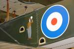 Luftwaffenmuseum der Bundeswehr Kleines lustiges Detail an einem WK I Flugzeug. Foto:30.01.2008