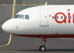 dusseldorf-dus Air Berlin, D-ABDX, Airbus A 320-200 (Nase/Nose), 29.04.2011, DUS-EDDL, D�sseldorf, Germany 

