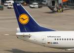 dusseldorf-dus Lufthansa, D-ABEA 'ohne Namen', Boeing 737-300 (lufthansa.com ~ Seitenleitwerk/Tail), 29.04.2011, DUS-EDDL, D�sseldorf, Germany 

