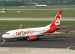 dusseldorf-dus Air Berlin, D-ABBT, Boeing 737-700 WL, 29.04.2011, DUS-EDDL, D�sseldorf, Germany 

