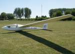 wesel-romerwardt-edlx D-7628, Grob G-102 Astir CS Jeans, 2011.06.02, EDLX, Wesel (R�merwardt), Germany 

