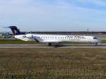 berlin-tegel-txl AirOne CRJ9 EI-DRK Berlin TXL 03.02.2008 - fast die gesamten Typen der AirOne kann man in TXL aufnehmen. Dazu geh�ren auch die A 320er und die B 734. In dieser Woche waren die CRJ900 im Plan