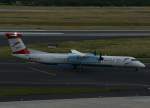dusseldorf-dus Austrian Arrows, OE-LGG 'Budapest', Bombardier DHC 8Q-400, 10.06.2011, DUS-EDDL, D�sseldorf, Germany 

