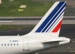 dusseldorf-dus Air France, F-GRHY, Airbus A 319-100 (Seitenleitwerk/Tail), 29.04.2011, DUS-EDDL, D�sseldorf, Germany 


