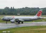 dusseldorf-dus Niki, OE-LEH, Airbus A 320-200 'Gospel', 20.06.2011, DUS-EDDL, D�sseldorf, Germany 

