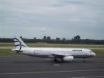 Airbus A320 von Aegean ...  Adrian.Papierok 04.07.2011