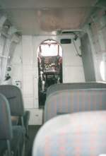AN 2 Pasagierraum AN-2, Blick zum Cockpit