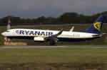 Ryanair, EI-DWA, Boeing, B737-8AS, ...  Kurt Greul 11.07.2011