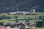 Eine schweizerische F-18 beim ...  Valentin Spiess 14.07.2011