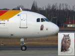 berlin-tegel-txl Iberia 319 EC-KHM Berlin TXL 17.02.2008