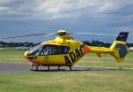 EC 135T - D-HEUR, Christoph 19 vom ADAC, in Bonn-Hangelar ...