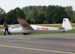 D-7558, Schleicher K-8 B, ...  Wolfgang Kleuser 25.07.2011