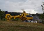 Eurocopter EC 135 der ADAC Luftrettung GmbH, Christop 10  ...